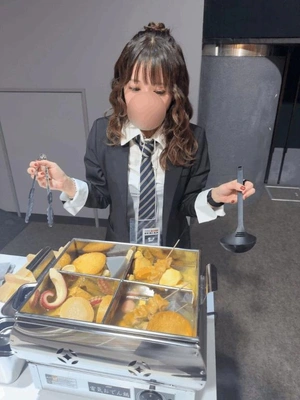 白いものを、お口の中へ・・・♡