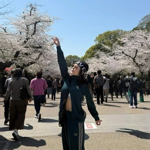 唯一今日だけ晴れて☀️.°よかったです🌸