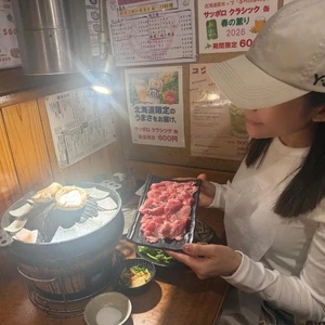 北海道🐮まで待てずに・・ジンギスカン🐑を食べて来ました😇