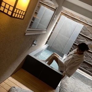 遅めの半身浴🛀