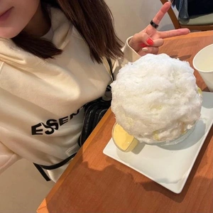 今日も🍧かき氷が食べれて幸せだあ✦.*