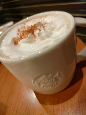 スタバで一息☕