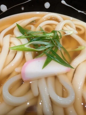 寒い日にはお出汁!おうどん!