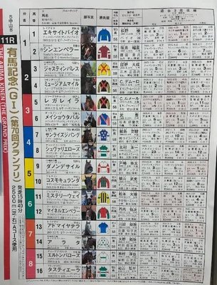 🐴有馬記念🐴