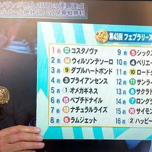 🐴フェブラリーステークス🐴❤️