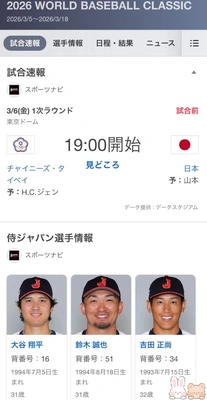 WBCチケットの値段はいくらだと思う？