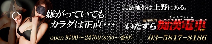 いたずら痴漢電車in上野