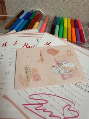 皆様へお手紙書きました