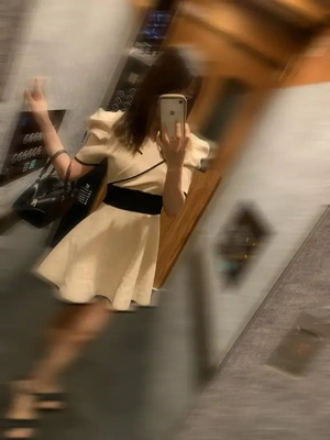 ?秋っぽワンピ?