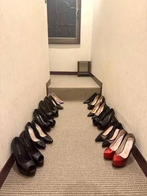 私の靴はどれでしょ