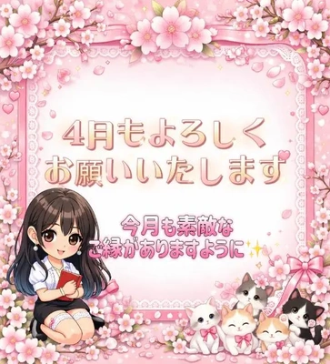 4月もあなたに会えますように