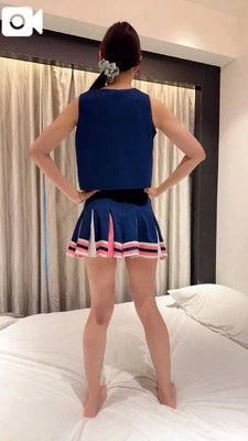 ジャンプしたら…🙊