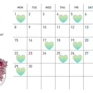 9月の出勤予定🌸