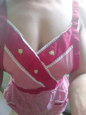 エプロンでウフフ💕