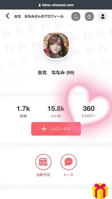 フォロワー360人