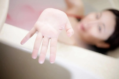 一緒入ろう。😊