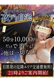 夜デリ自宅1万パック【目黒近隣エリア交通費0円 】