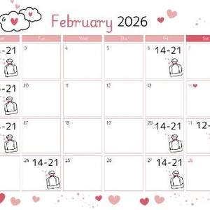 もうすぐ２月！