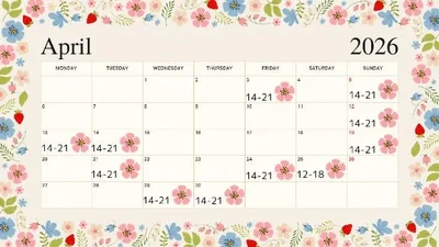 来月のシフトです！