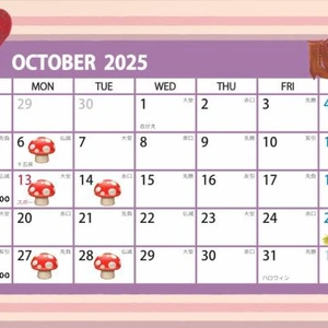 10月の出勤日🗓️
