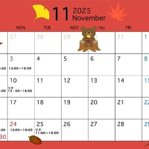 11月の予定